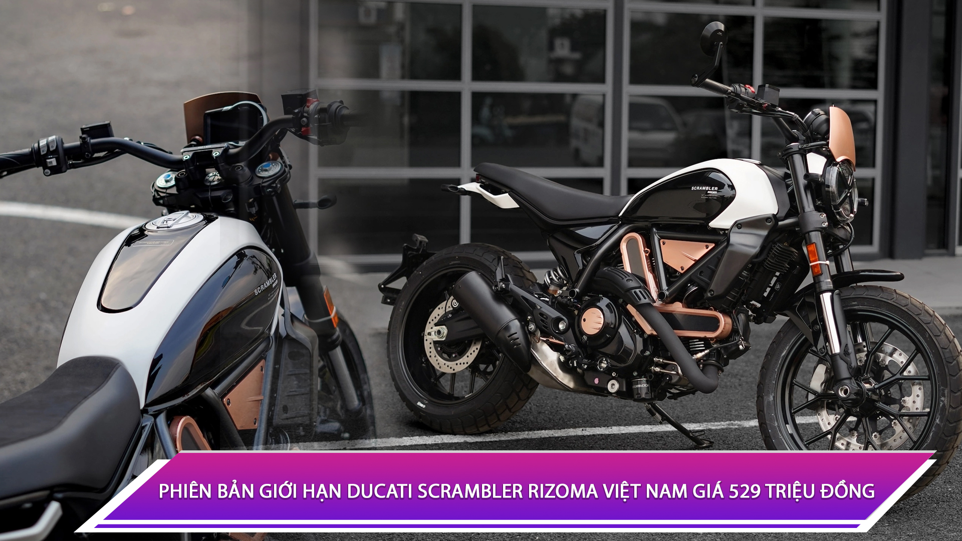 Phiên bản giới hạn Ducati Scrambler Rizoma Việt Nam giá 529 triệu đồng